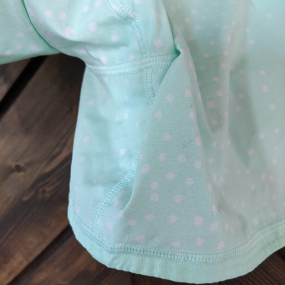 Lululemon 🍋 Athletic fresh teal polka dot shorts - Picture 13 of 16